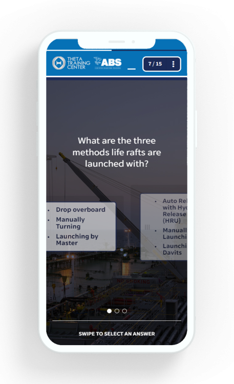3. liferaft launching
