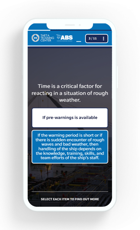 3. rough weather